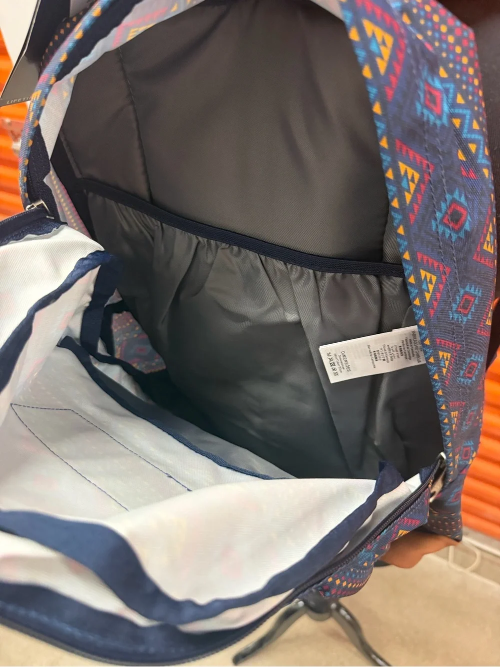 NWT JanSport City View Aztec Multicolor Unisex Backpack
